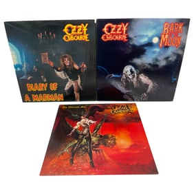 Ozzy Osbourne Vinyl Record LP Collection