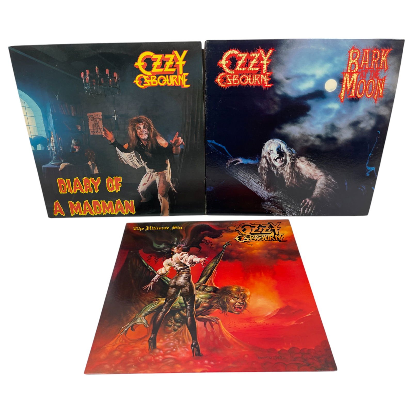 Ozzy Osbourne Vinyl Record LP Collection (1 of 4)