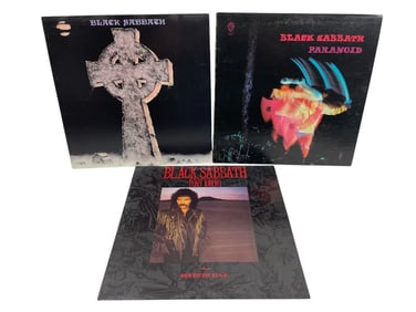 Black Sabbath Vinyl Record LP Collection