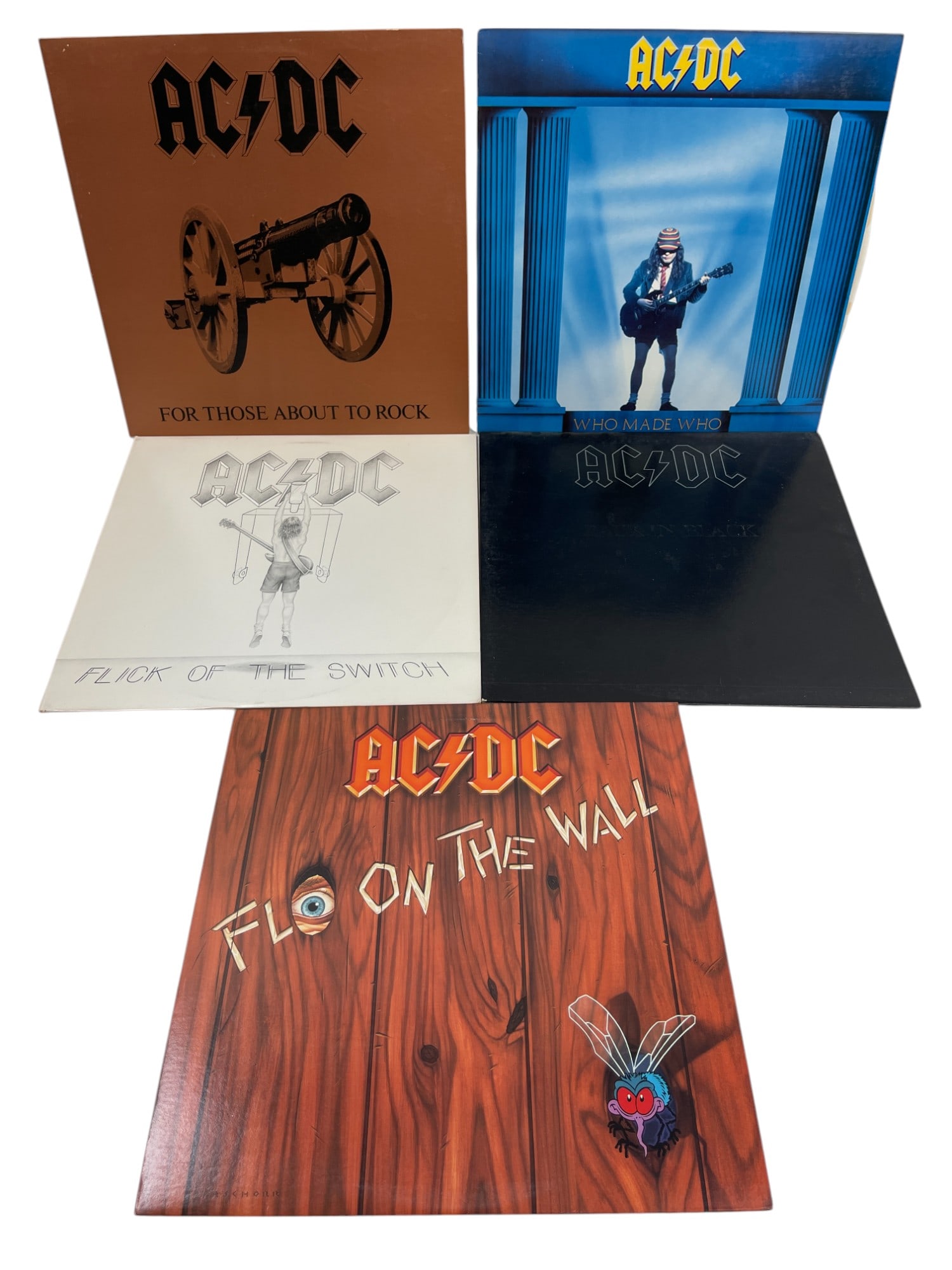 AC/DC Vinyl Record LP Collection (1 of 5)