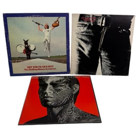 The Rolling Stones Vinyl Record LP Collection
