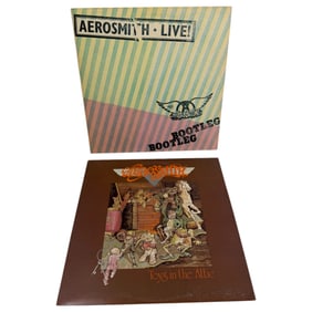 Aerosmith Vinyl Record LP Collection