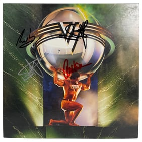 Van Halen 5150 Band Signed Vinyl Record LP