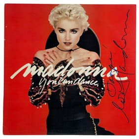 Madonna You Can Dance Signed Vinyl Record LP