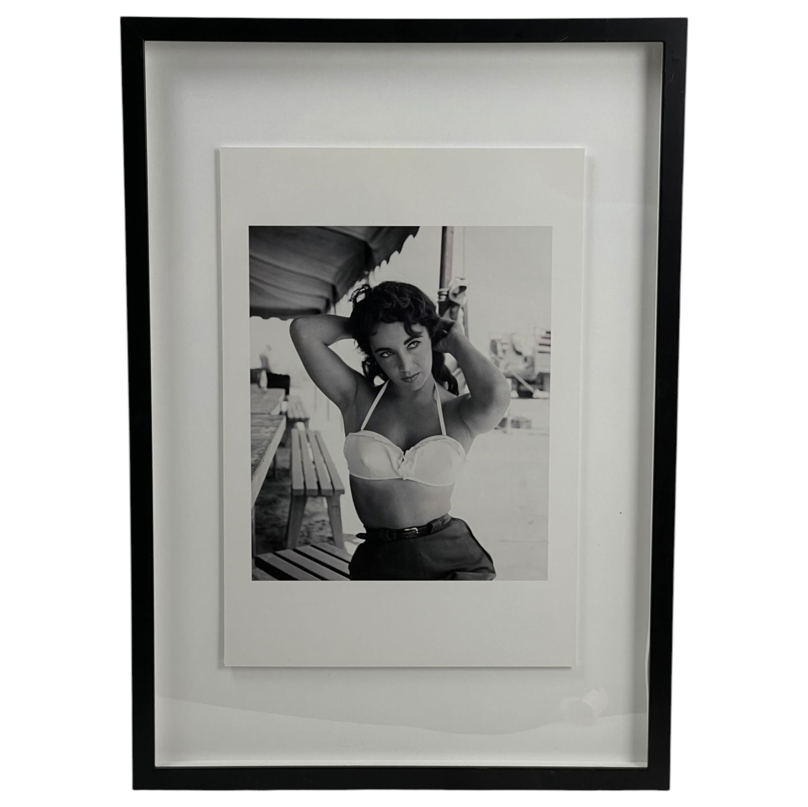 Frank Worth - Elizabeth Taylor Classic Portrait, Set of Giant Lithograph (1 of 5)