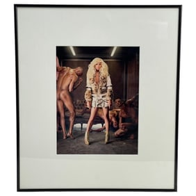 David Lachapelle Photograph - Hair by Stylist John Blaine in Frame
