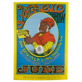 Rick Griffin Big Brother Magic Show FD65 Avalon Poster