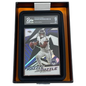 2022 Panini Mosaic Lamar jackson #RD-16 Rare Edition 9