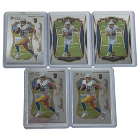 Justin Herbet Rookie Football Cards