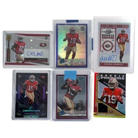 Deebo Samuel Rookie Patch and Auto Card Lot