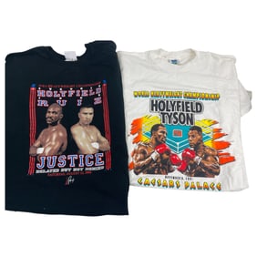 Vintage Boxing Rare 90s Mike Tyson T Shirt Lot 2