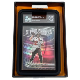 2022 Panini Mosaic Tom Brady Storm Chasers Rare Edition 9.5 GEM-MT