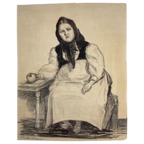 Philip Andreevich Maliavin, Russian Hand Drawing Sketches