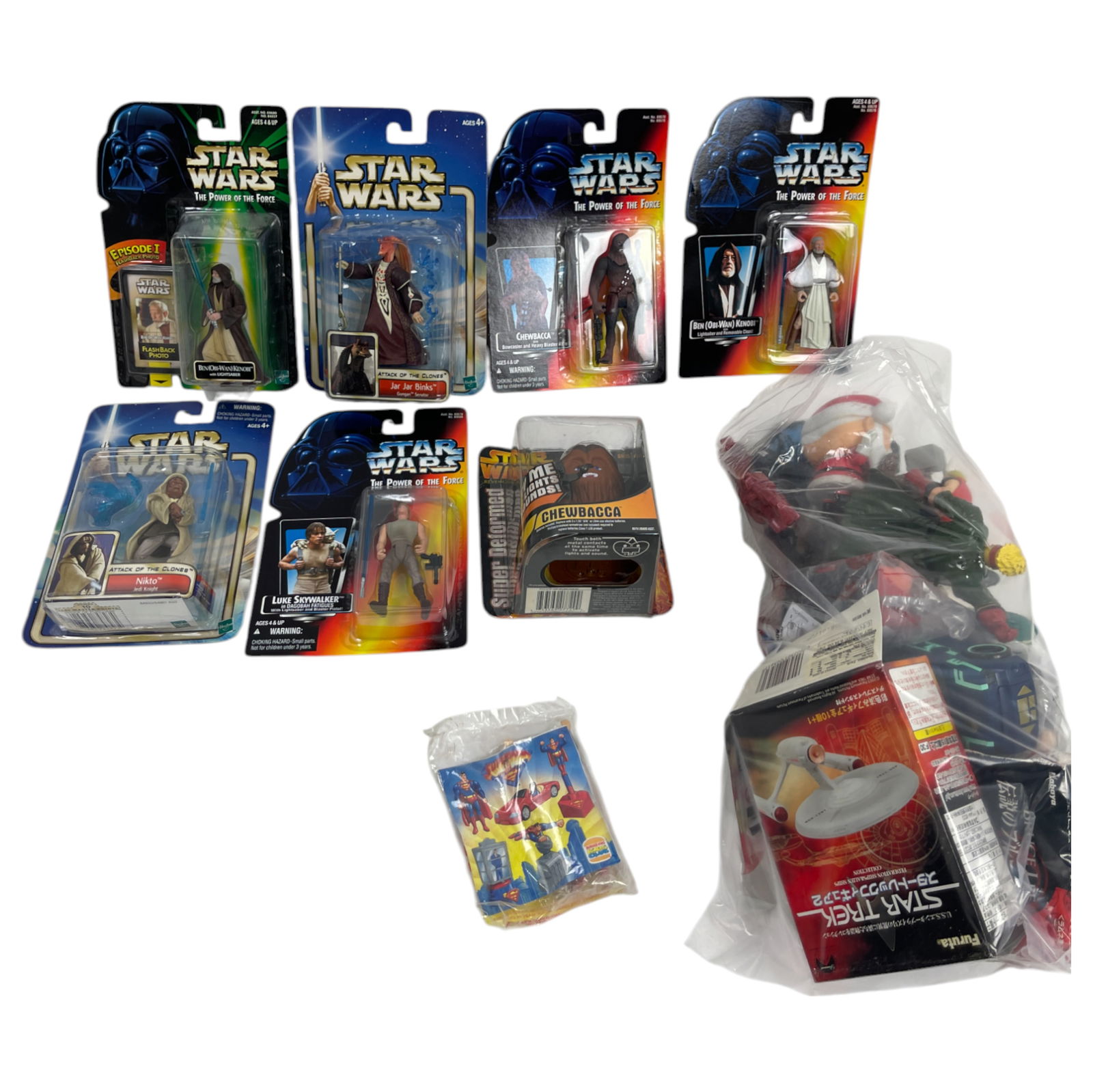 Vintage Star Wars Action Figure Collection Lot Figurines and Toys (1 of 8)