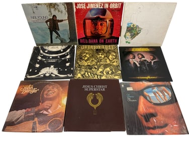 Vintage Vinyl Record LP Collection Lot of 10