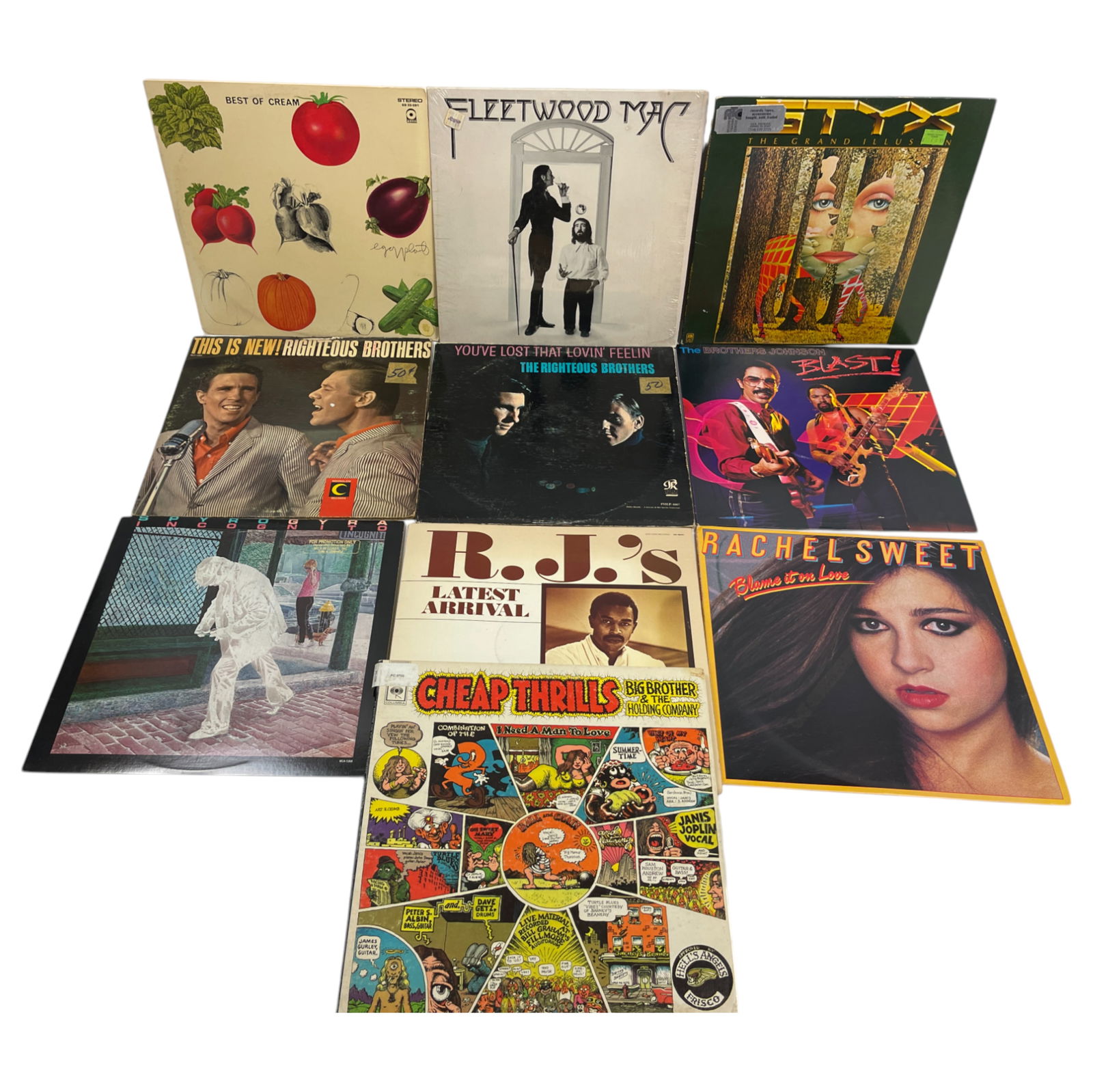 Vintage Vinyl Record LP Collection Lot of 10 (1 of 5)