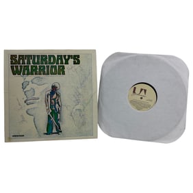 Eddie Cochran and Saturdays Warrior by Lex De Azevedo Vinyl Record Signed 10 Authographs