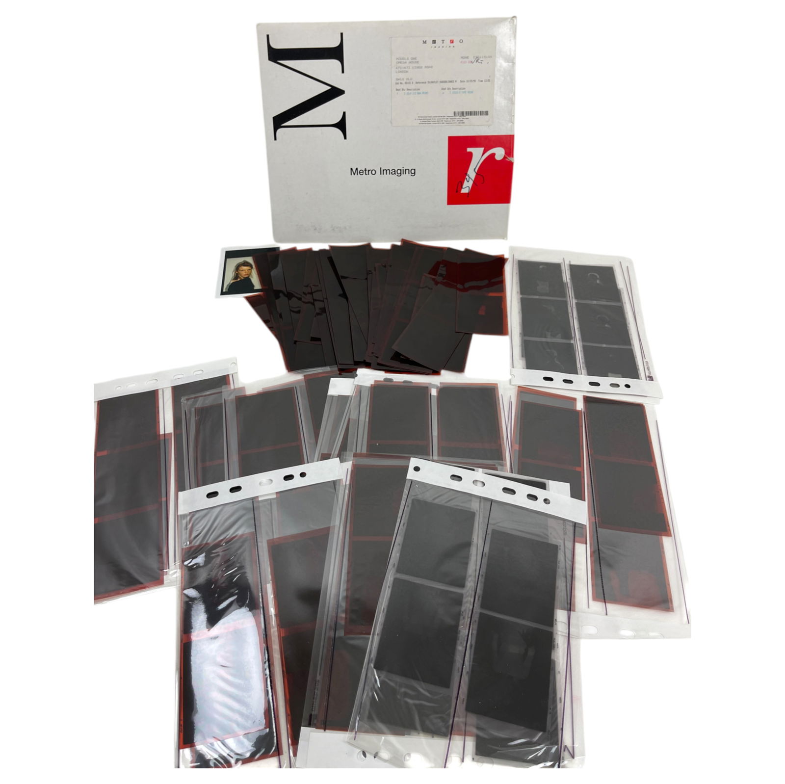 Vintage Photo European French English Model One Omega House fashion negative Pinup Girl Collection (1 of 7)