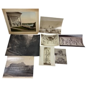 ANTIQUE circa 1880s. Albumen Photo collection Lot 10