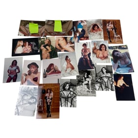 Vintage Pin Up Nude Risque Female Model Photo Photograph & Negative Collection Lot
