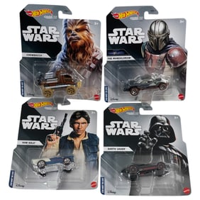 HOT WHEELS Star Wars Vintage Toy Car Assorted Collection Lot