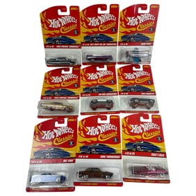 HOT WHEELS CLASSICS Vintage Toy Car Assorted Collection Lot