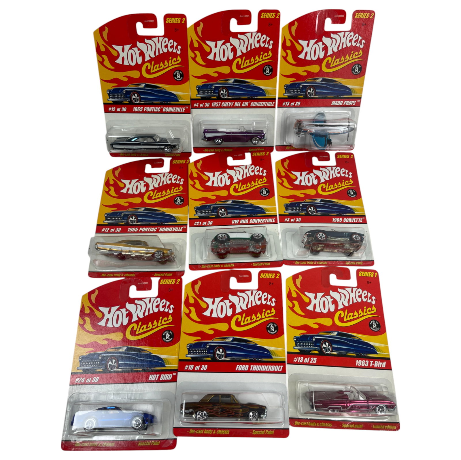 HOT WHEELS CLASSICS Vintage Toy Car Assorted Collection Lot: HOT WHEELS CLASSICS Vintage Toy Car Assorted Collection Lot