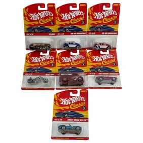 HOT WHEELS CLASSICS Vintage Toy Car Assorted Collection Lot