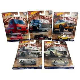 Hot Wheels Car Culture 50th Anniversary Shop Trucks