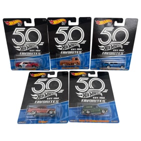 Hot Wheels Premium 50th Anniversary Favorites