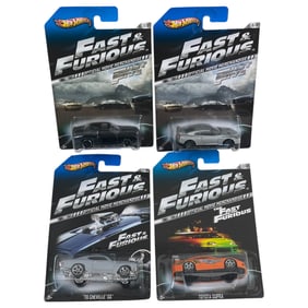 HOT WHEELS FAST & FURIOUS Toy Car Collection Rare