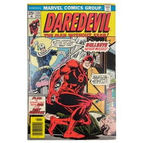 Daredevil #131 Marvel 1st App. Bullseye Comic Book