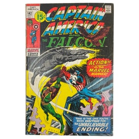 Captain America #142 Marvel Comic Book