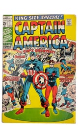 Captain America King Size Special #1 Marvel Comic Book