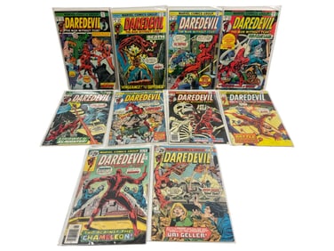 Vintage Marvel Daredevil Comic Books