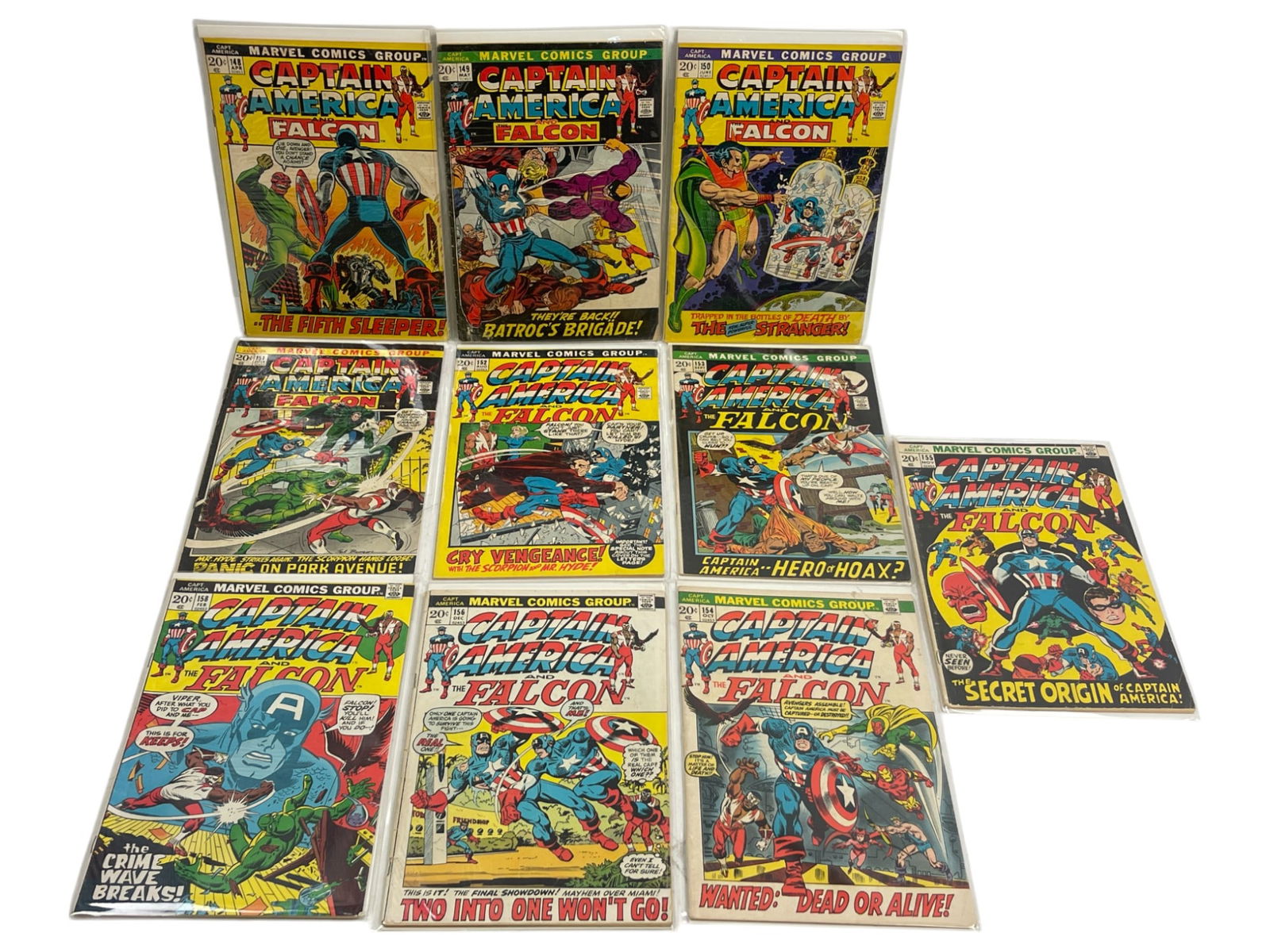 Vintage Marvel Captain America Comic Books (1 of 7)