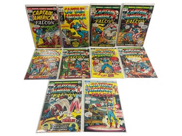 Vintage Marvel Captain America Comic Books
