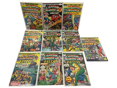 Vintage Marvel Captain America Comic Books