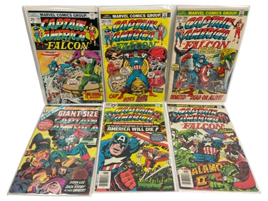 Vintage Marvel Captain America Comic Books