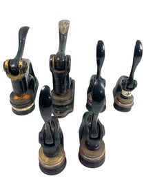 Vintage Cast Iron Seal Stamp Embosser Collection