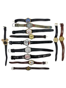 Vintage Disney Watches Memorabilia Collection Lot