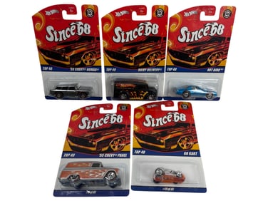 Hot Wheels Since 68 Vintage Toy Car Collection