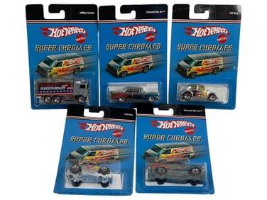 Hot Wheels Super Chrome Vintage Toy Car Collection