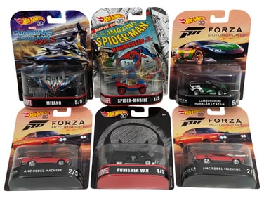HOT WHEELS FORZA Toy Car Vintage Collection Lot