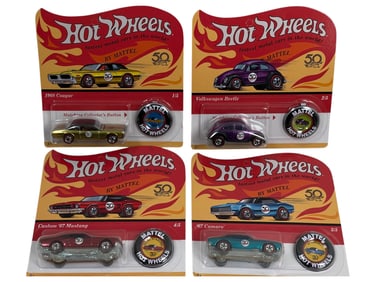 HOT WHEELS 50TH ANNIVERSARY Assorted Toy Car Vintage Collection Lot