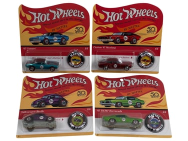 HOT WHEELS 50TH ANNIVERSARY Assorted Toy Car Vintage Collection Lot