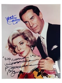 Mission Impossible - Martin Landau & Barbara Bain Signed 8" x 10" Photograph