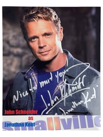 John Schneider as Jonathan Kent Signed 8" x 10" Photograph