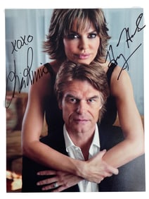 Lisa Rinna & Harry Hamlin Signed 8x10 Photograph