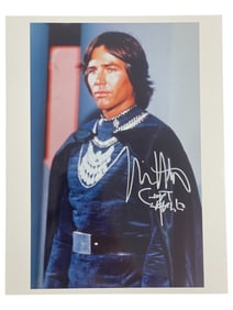 Richard Hatch as Captain Apollo - Battlestar Galactica Signed 8x10 Photograph
